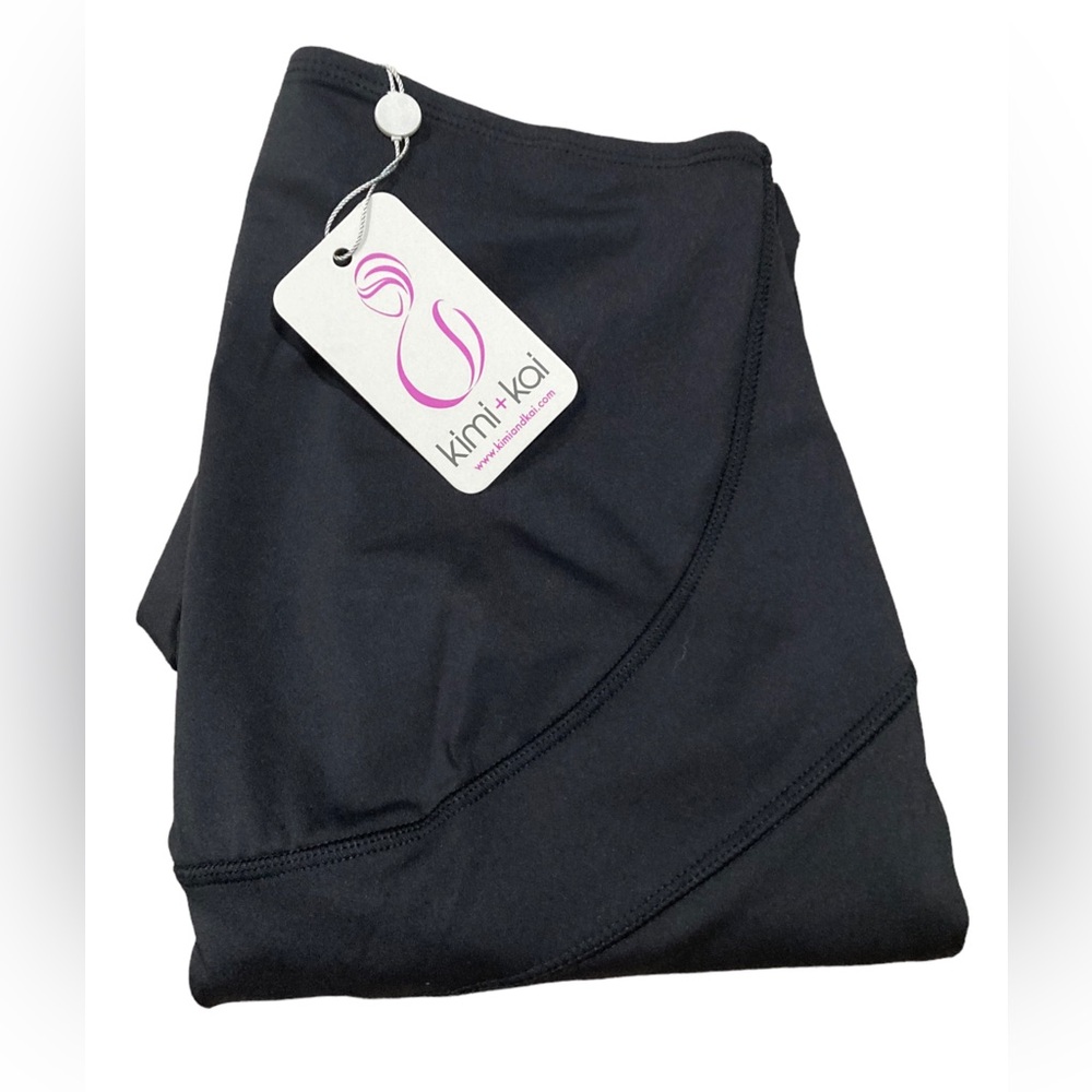 NWT Kimi + Kai maternity black leggings size small. 27” inseam. - Picture 4 of 6